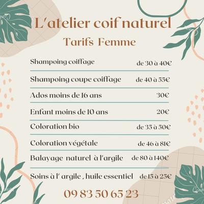 l'atelier coif'naturel
