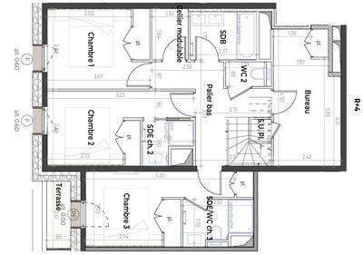 Appartement - 104 m² - 4 pièces