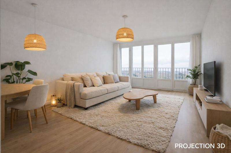 Appartement - 60 m² - 3 pièces