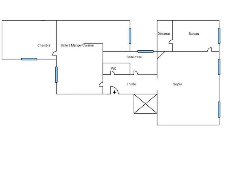 Appartement - 73 m² - 3 pièces