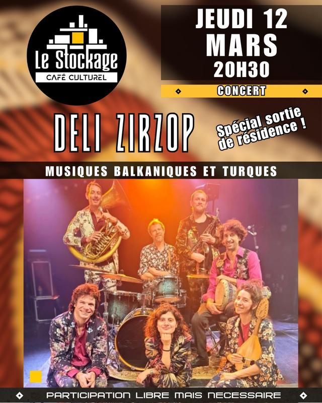 Concert "Deli Zirzop" - spécial sortie de résidence
