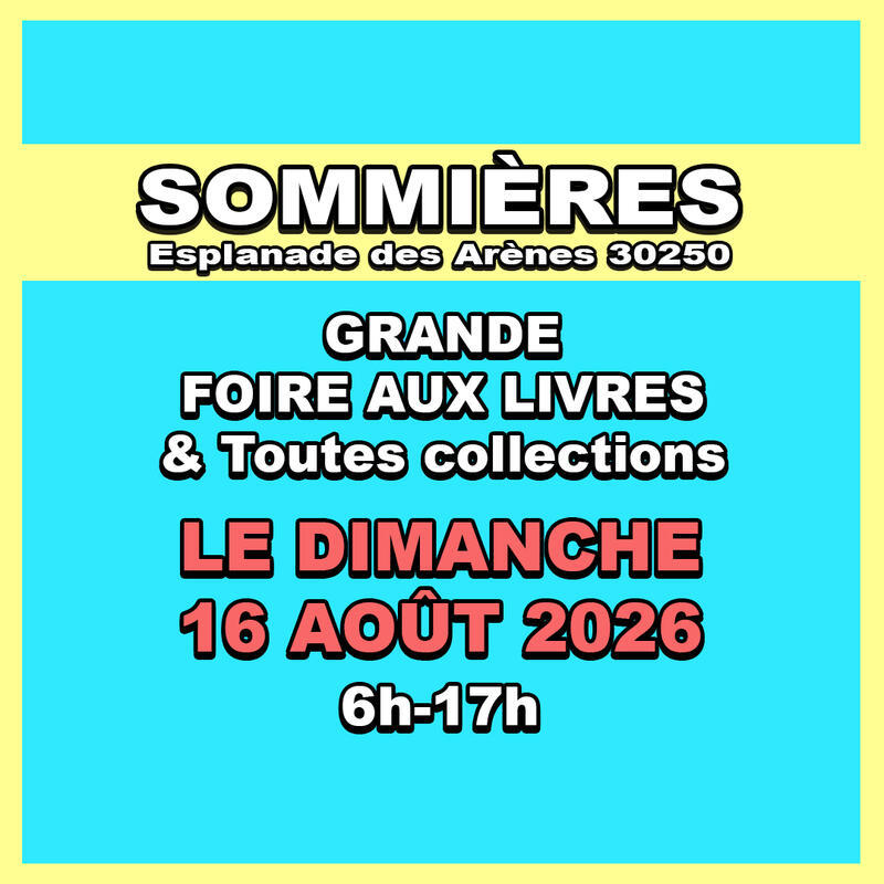 Grande foire aux livres et toutes collections