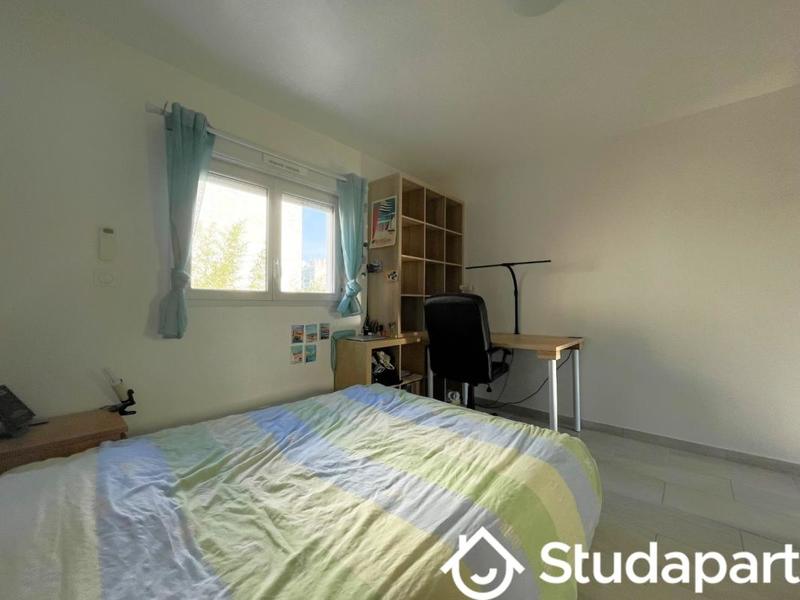 Chambre - 12 m² - 1 pièce