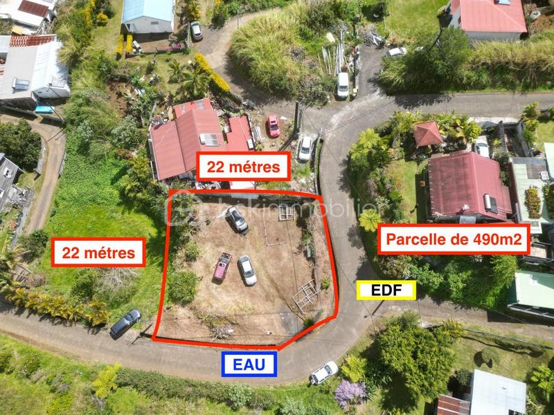 Terrain - 490 m²