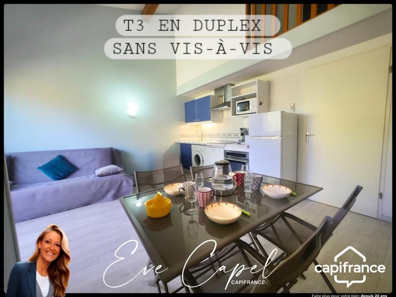 Duplex - 63 m² - 3 pièces