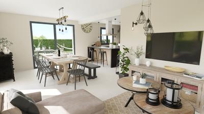 Maison - 114 m² - 5 pièces