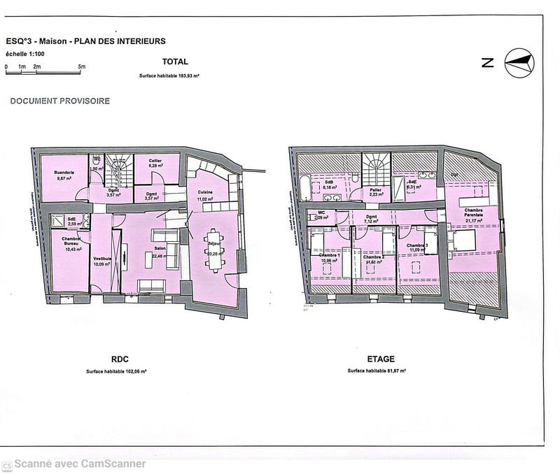 Maison - 180 m² - 5 pièces