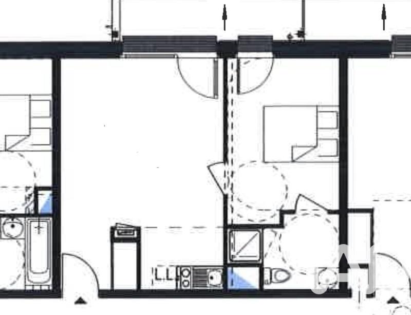 Appartement - 39 m² - 2 pièces