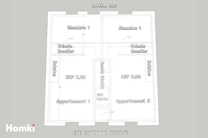 Appartement - 79 m² - 3 pièces