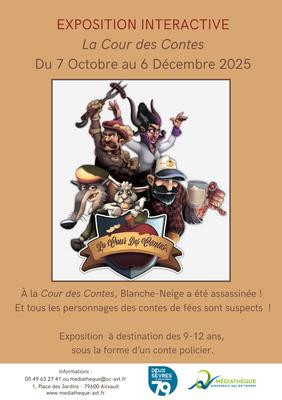 Exposition interactive &quot;La Cour des contes&quot; à Airvault