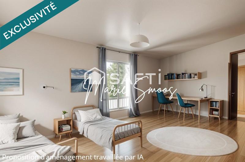 Maison - 123 m² - 6 pièces