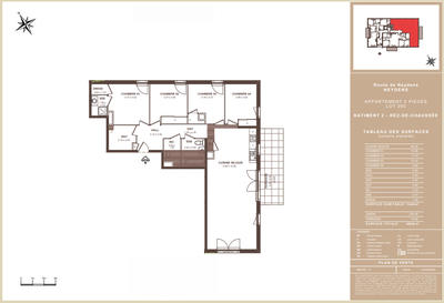 Appartement - 115 m² - 5 pièces
