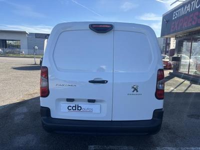 Peugeot Partner Fourgon Standard 650 Kg Bluehdi 100 s&amp;S Bvm6 Asphalt