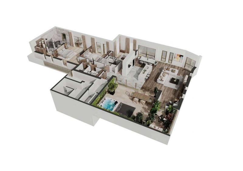 Appartement - 78 m² - 3 pièces