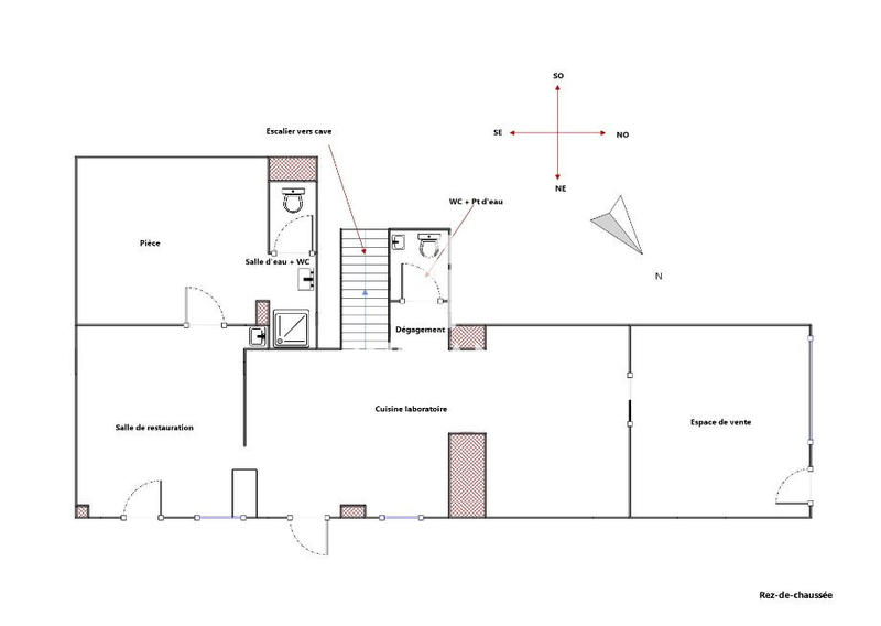 Fonds de commerce - 109 m²