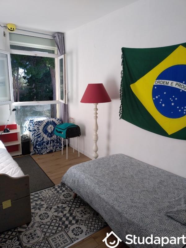 Chambre - 12 m² - 1 pièce