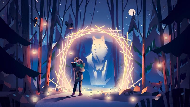 Parcours Lumières d'Hiver