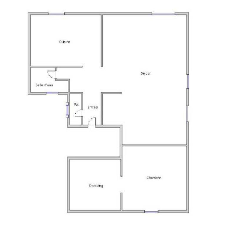 Appartement - 63 m² - 3 pièces