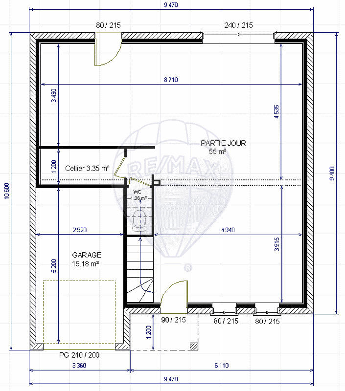 Maison - 132 m² - 6 pièces