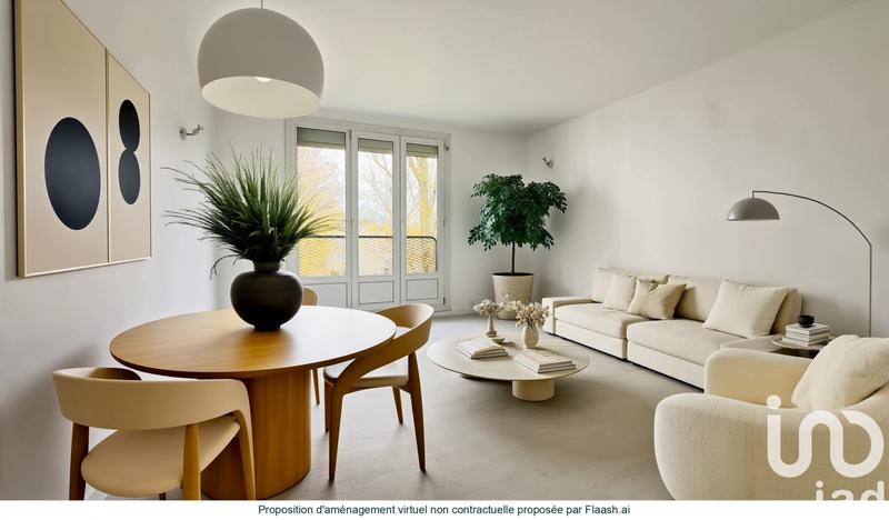 Appartement - 56 m² - 3 pièces