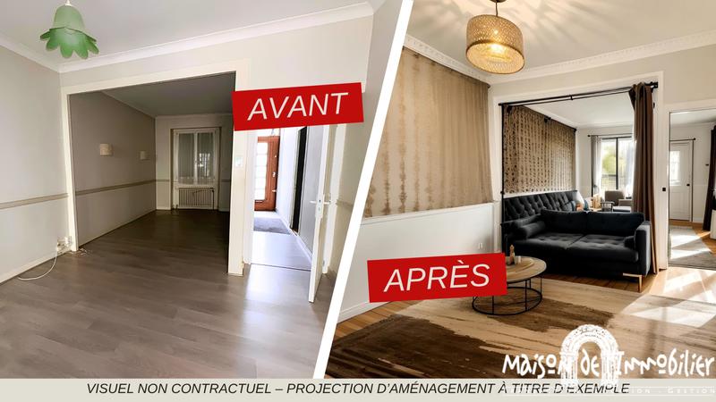 Maison - 72 m² - 3 pièces