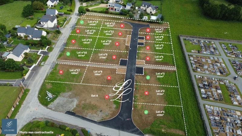 Terrain de lotissements - 355 m²