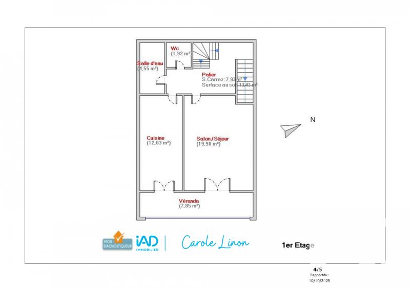 Maison de village - 96 m² - 5 pièces