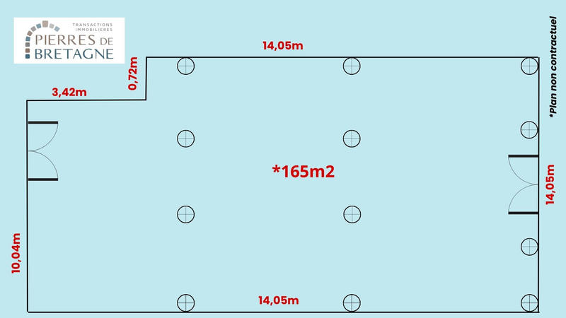 Local commercial - 165 m²
