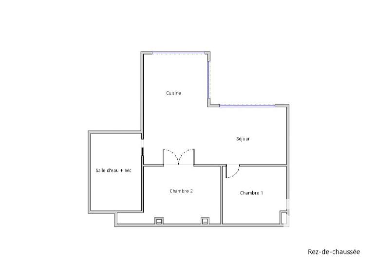 Appartement - 48 m² - 3 pièces