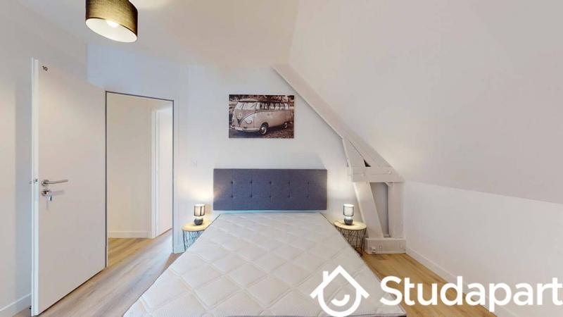 Chambre - 10 m² - 1 pièce