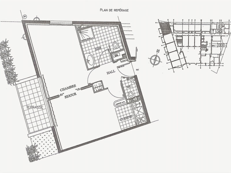 Appartement - 43 m² - 2 pièces