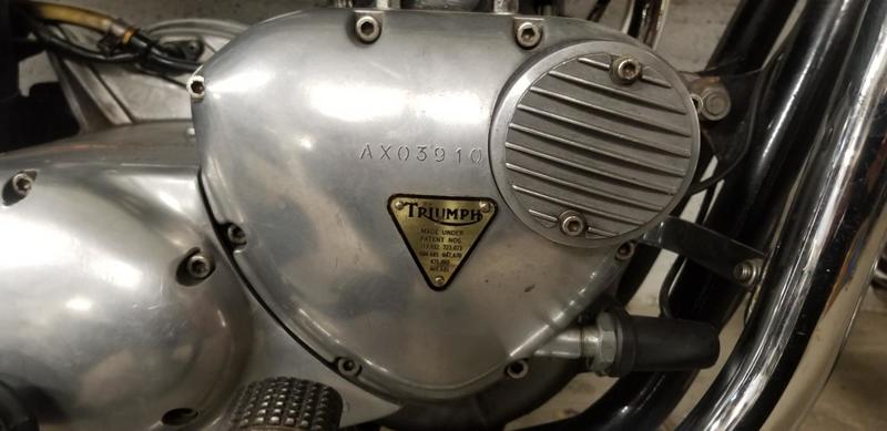 Triumph Tiger tr7 750 triumph 0750 001