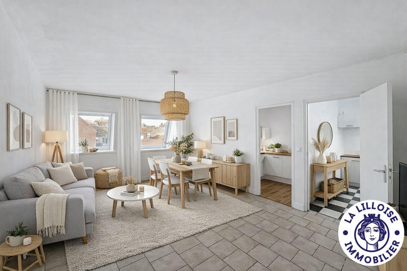 Appartement - 48 m² - 3 pièces