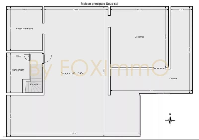 Maison - 240 m² - 6 pièces