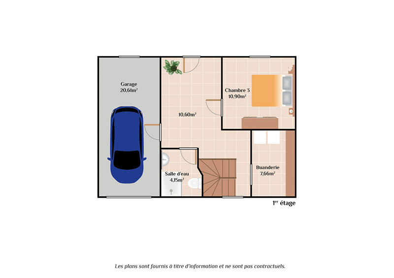 Maison - 94 m² - 4 pièces