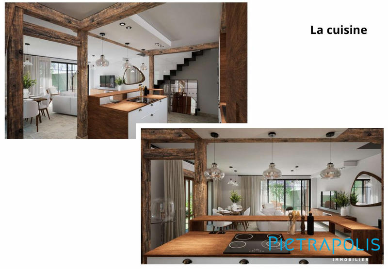 Maison ancienne - 100 m² - 4 pièces