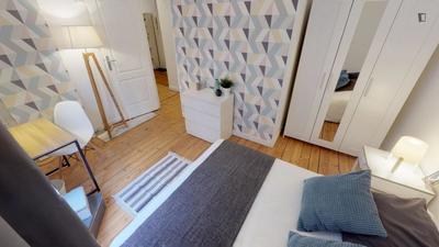 Chambre - 11 m² - 4 pièces