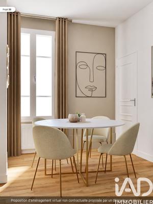 Appartement - 35 m² - 2 pièces