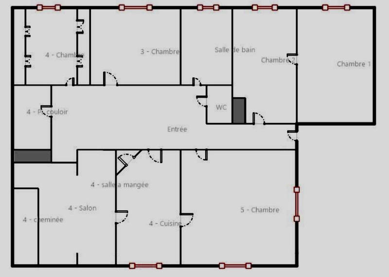 Appartement - 150 m² - 6 pièces