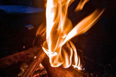 Crémation du bûcher