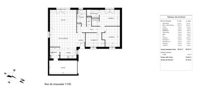 Maison - 105 m² - 4 pièces