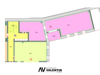 Appartement - 68 m² - 2 pièces