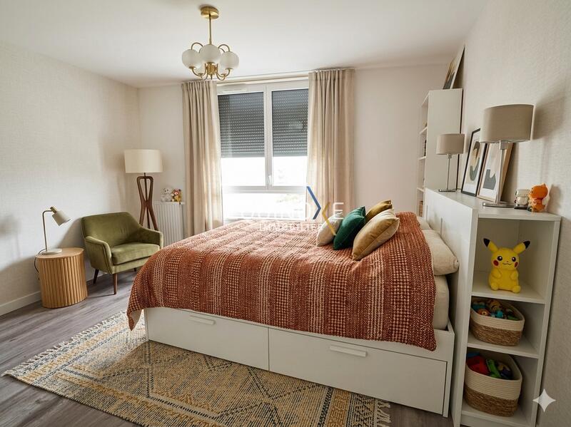 Appartement - 61 m² - 3 pièces