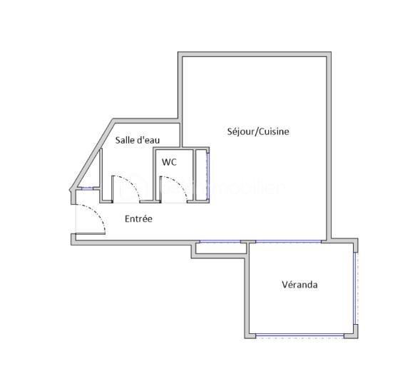 Appartement - 27 m² - 1 pièce