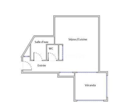 Appartement - 27 m² - 1 pièce