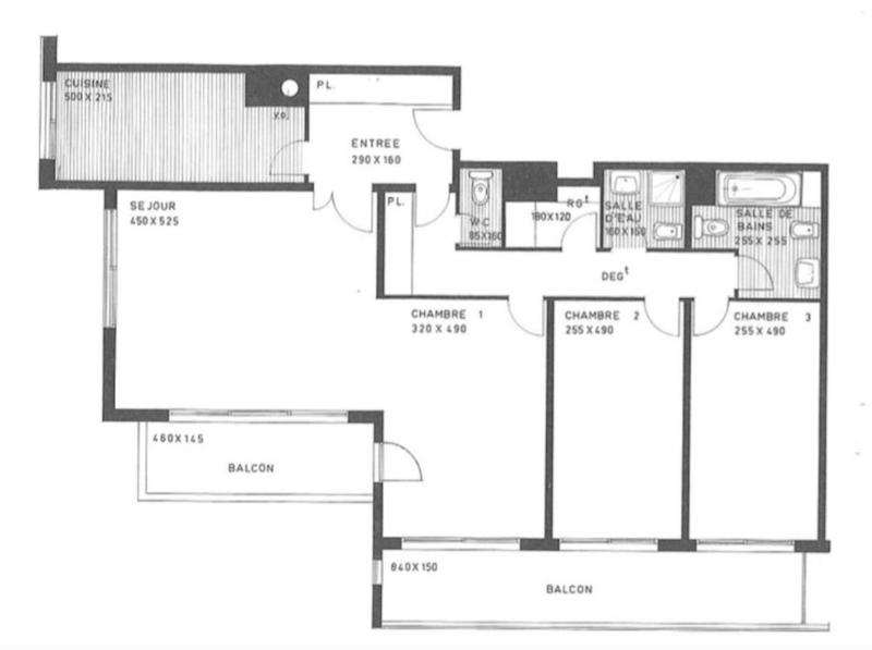 Appartement - 106 m² - 4 pièces
