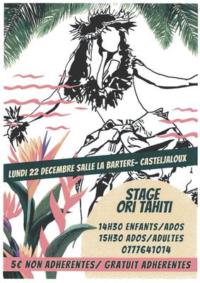 Stage Ori Tahiti