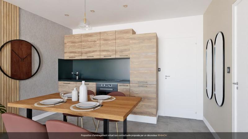 Appartement - 61 m² - 3 pièces