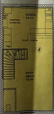 Maison - 65 m² - 3 pièces