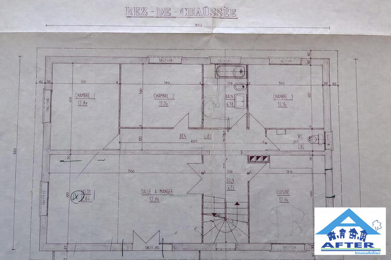Maison - 124 m² - 6 pièces